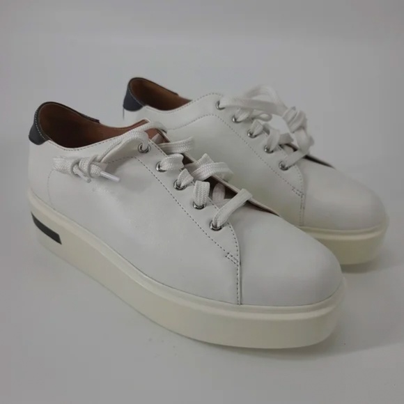 Linea Paolo Shoes - BRAND NEW Linea Paolo Leather Platform Lace Up Sneakers Size 11